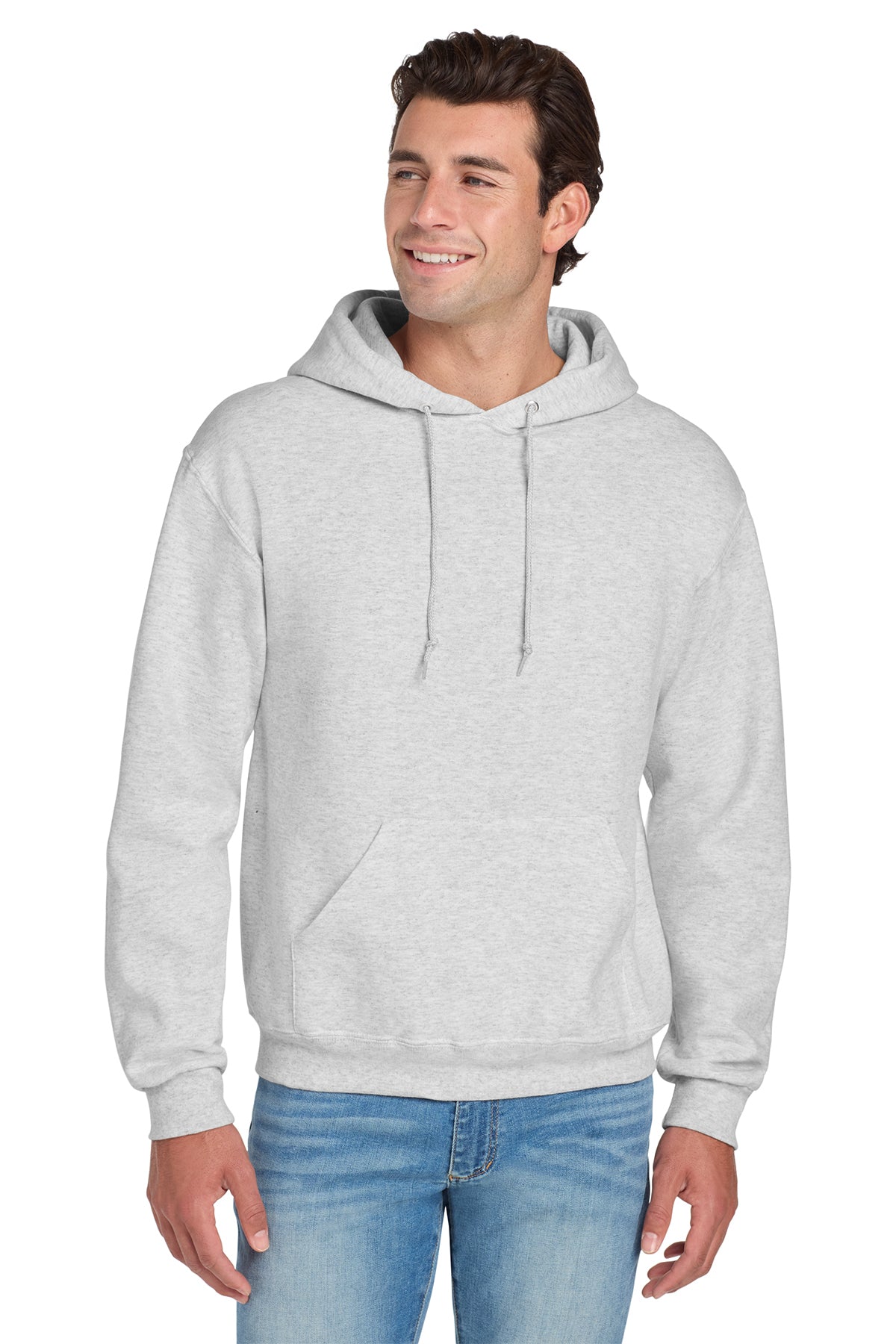 Hoodies (Jerzees 996M) - screenprint left chest logo and fullback