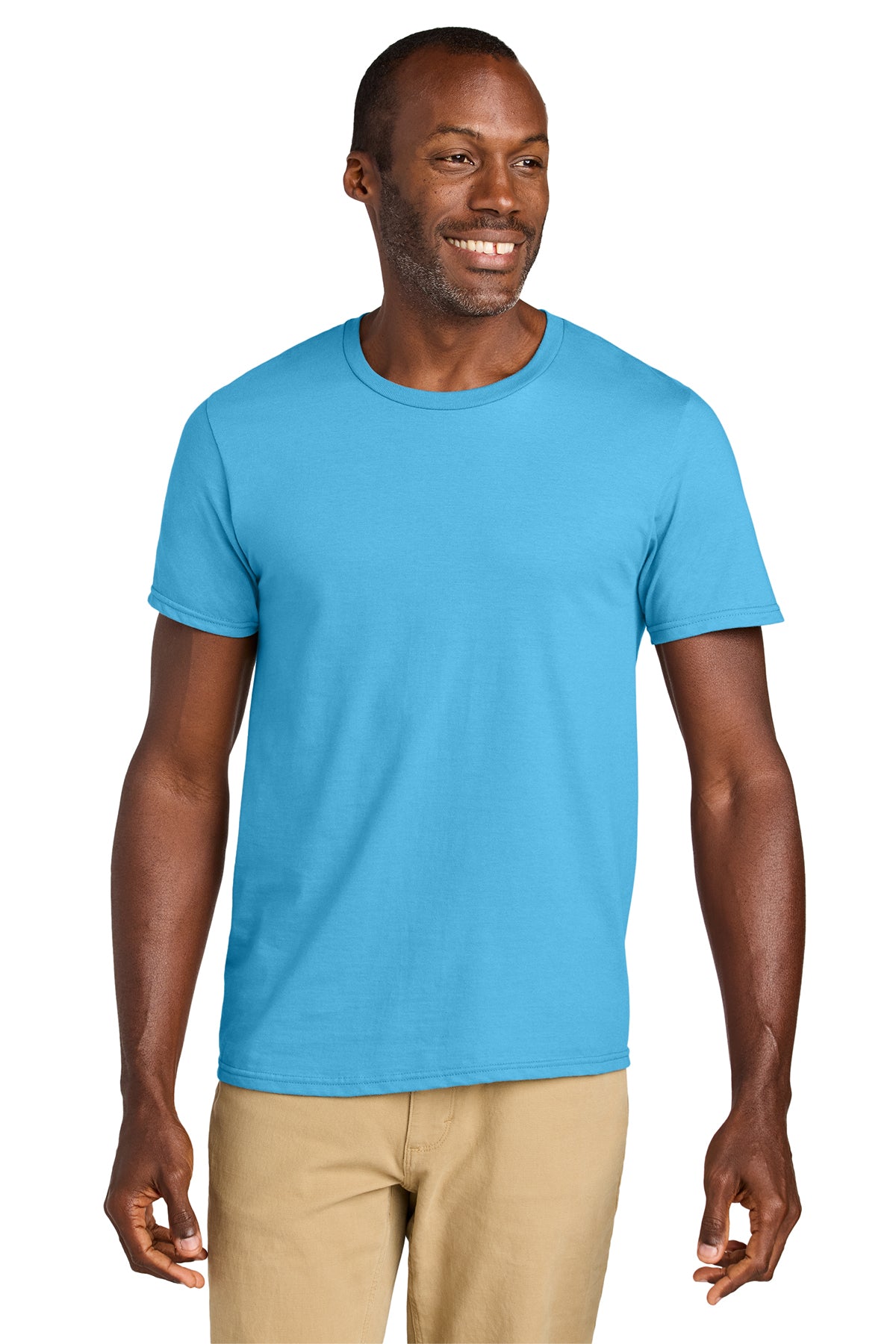 T-Shirts (Jerzees 363M) - screenprint left chest logo and full back