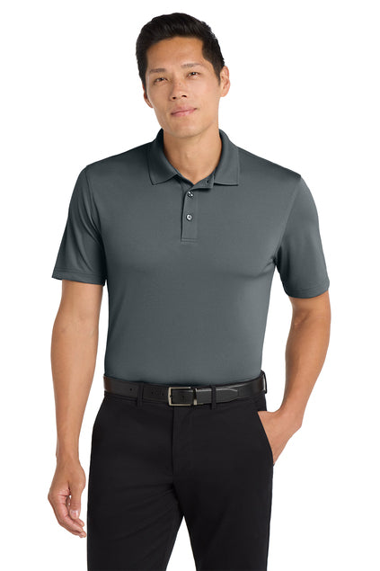 Polo Shirt (Port Authority Micro Mesh K110) - embroidered left chest logo and sleeve