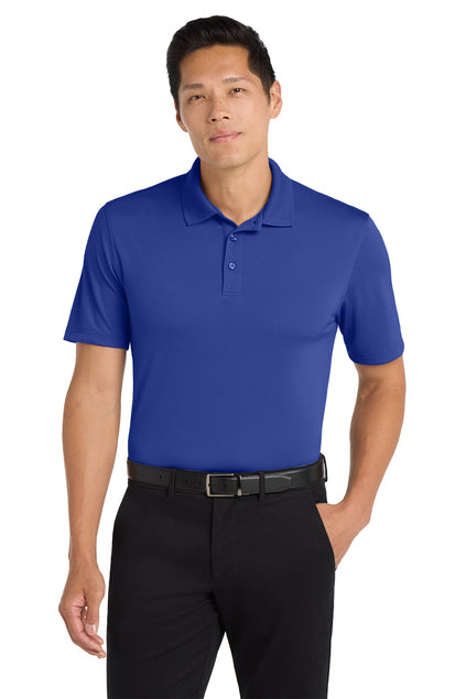 Polo Shirt (Port Authority Micro Mesh K110) - embroidered left chest logo and sleeve