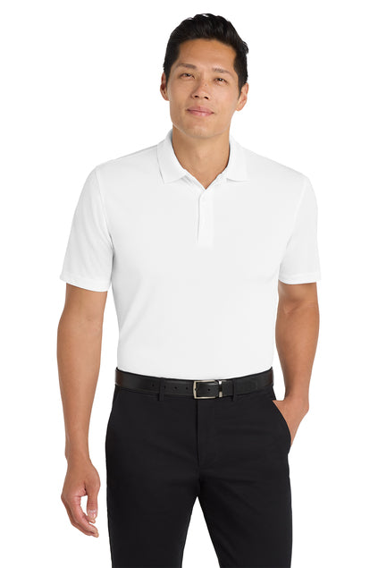 Polo Shirt (Port Authority Micro Mesh K110) - embroidered left chest logo and sleeve