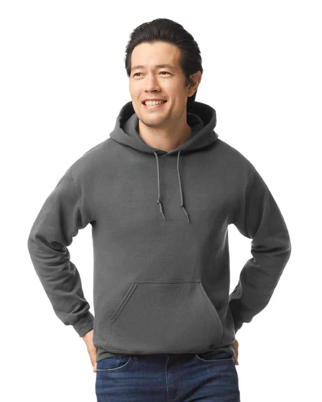 Hoodies (Gildan 18500) - screenprint left chest logo and full back