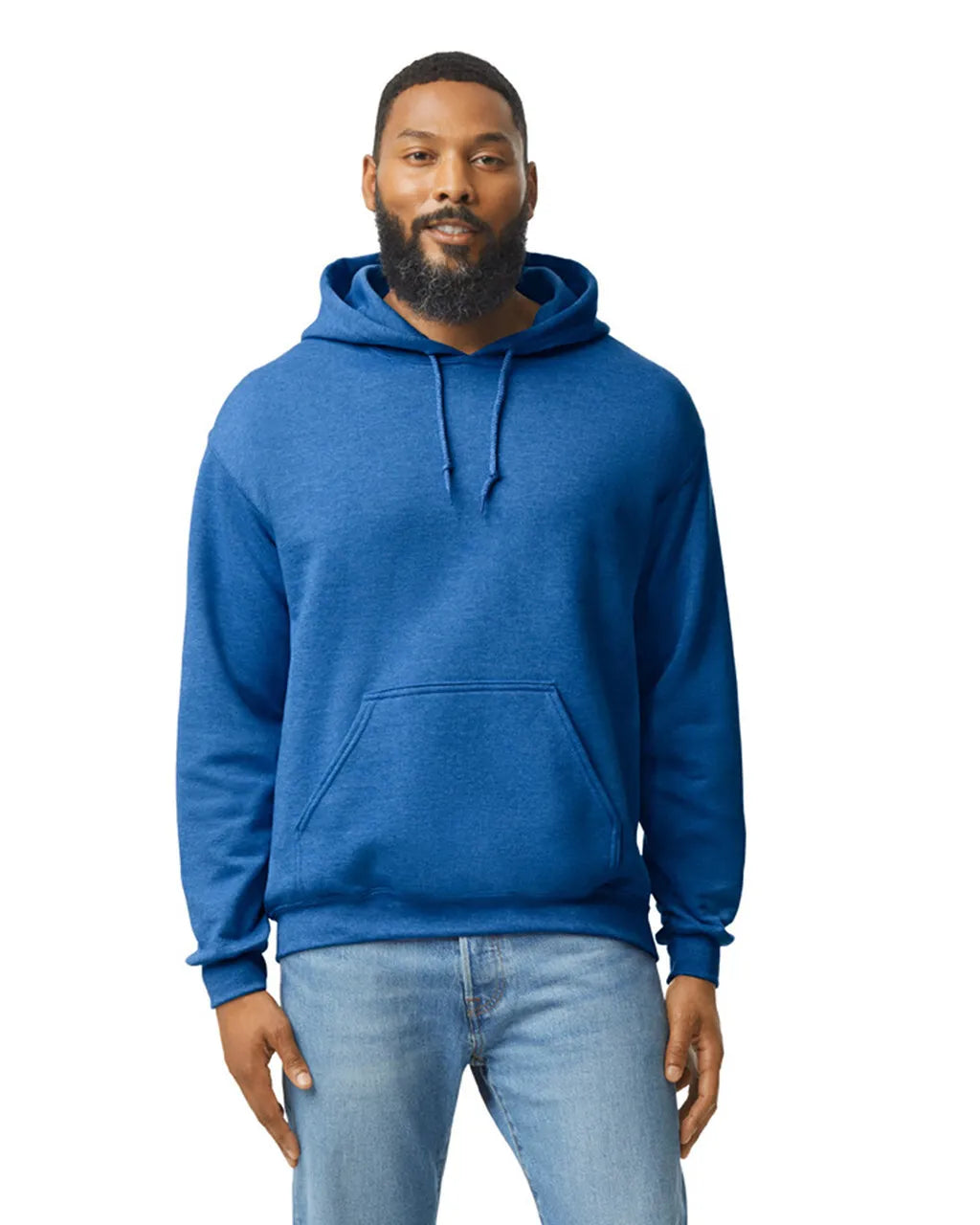 Hoodies (Gildan 18500) - screenprint left chest logo and full back