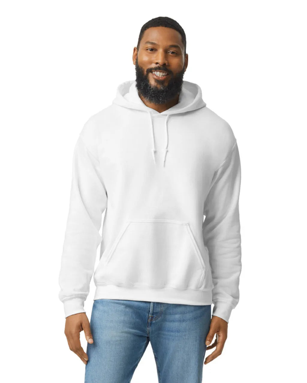 Hoodies (Gildan 18500) - screenprint left chest logo and full back