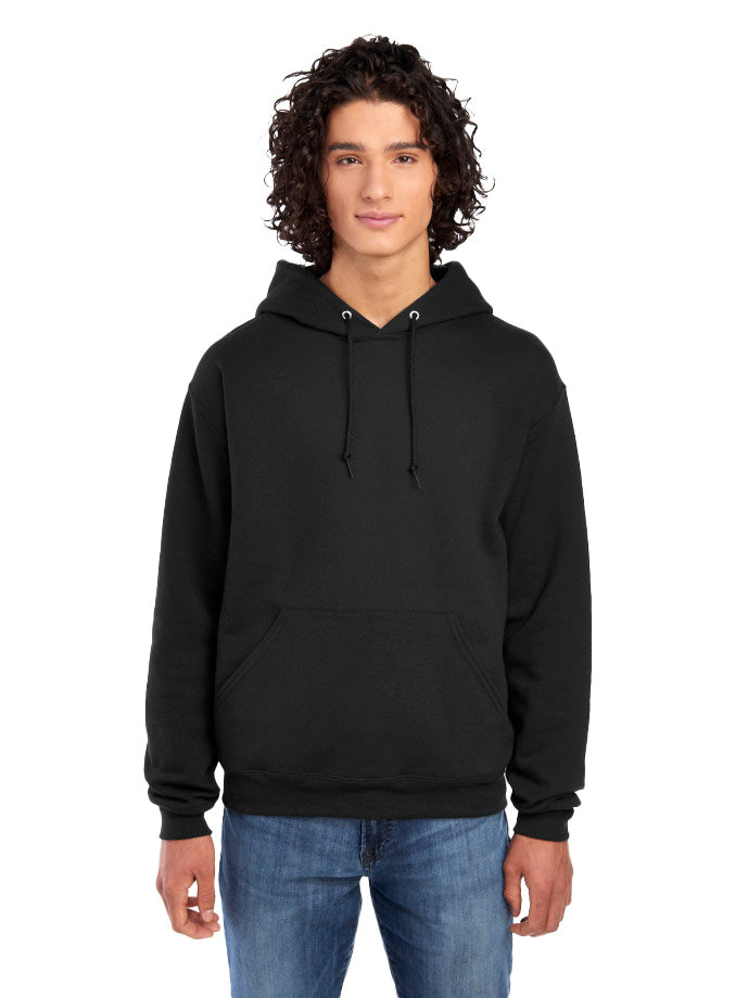 Hoodies (Jerzees 996M) - screenprint left chest logo and fullback