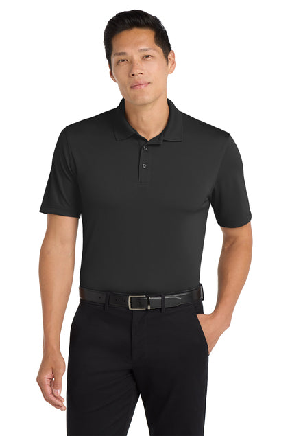 Polo Shirt (Port Authority Micro Mesh K110) - embroidered left chest logo and sleeve